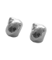 Preview: Strandschnecke Ohrstecker - 925/- Silber