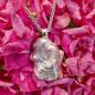 Preview: Pazifische Auster mit Strandschnecke - 925/- Silber