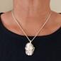 Preview: Pazifische Auster mit Strandschnecke - 925/- Silber