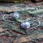 Preview: Strandschnecke Ohrhänger - 925/- Silber