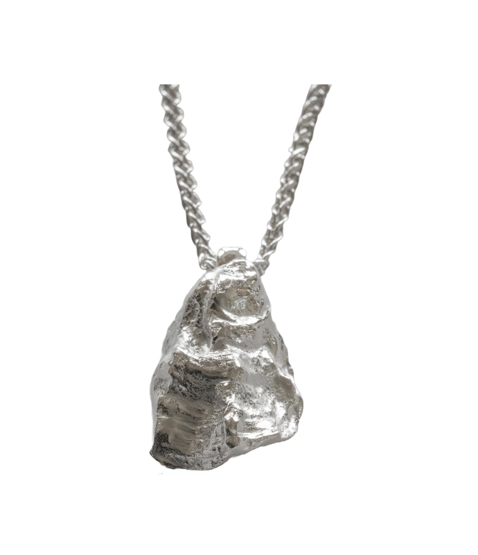 Pazifische Auster - 925/- Silber