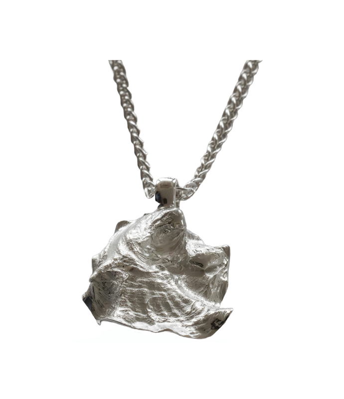 Pazifische Auster - 925/- Silber