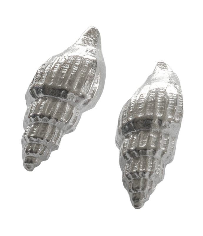 Treppengiebelchen Ohrstecker - 925/- Silber