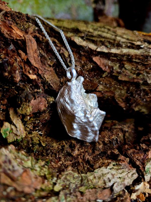 Pazifische Auster - 925/- Silber