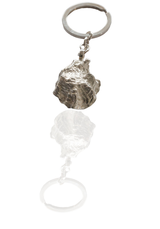 Pazifische Auster Schlüsselanhänger