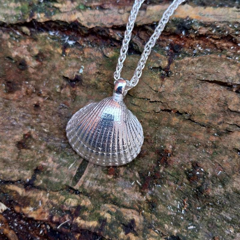 Herzmuschel - 925/- Silber