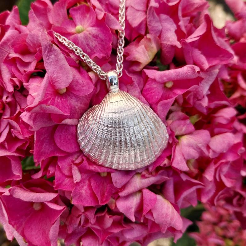 Herzmuschel - 925/- Silber