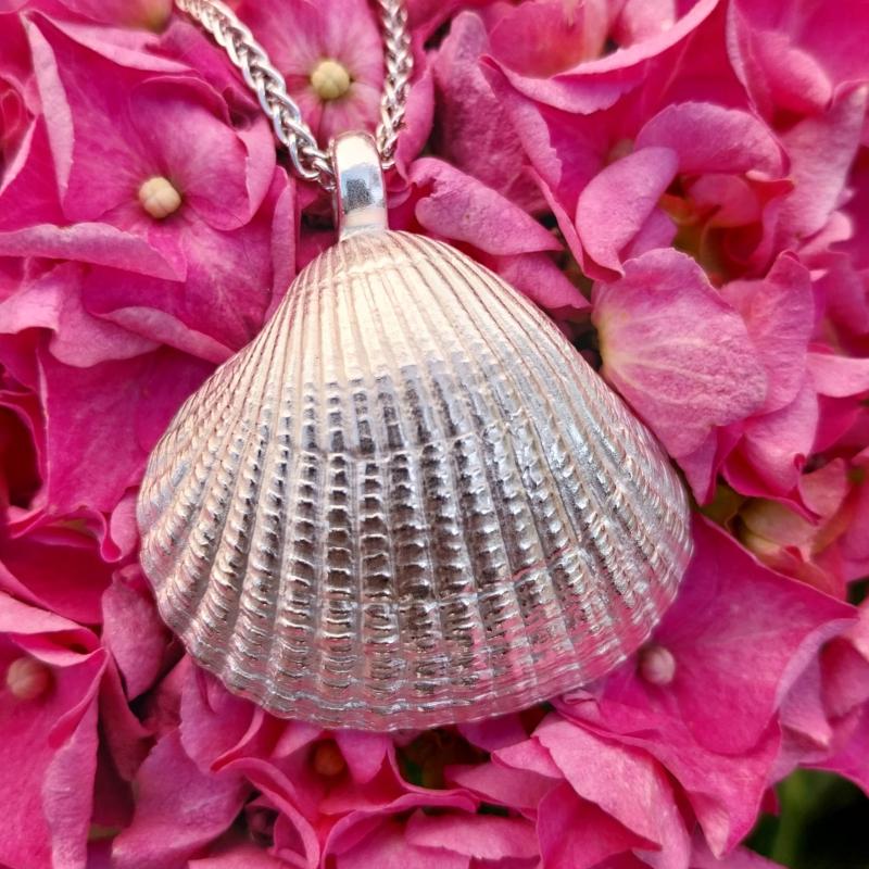 Herzmuschel - die „Große“ - 925/- Silber