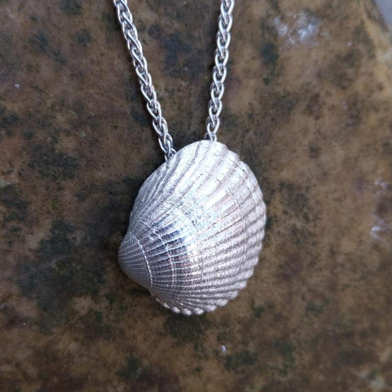Herzmuschel - 925/- Silber