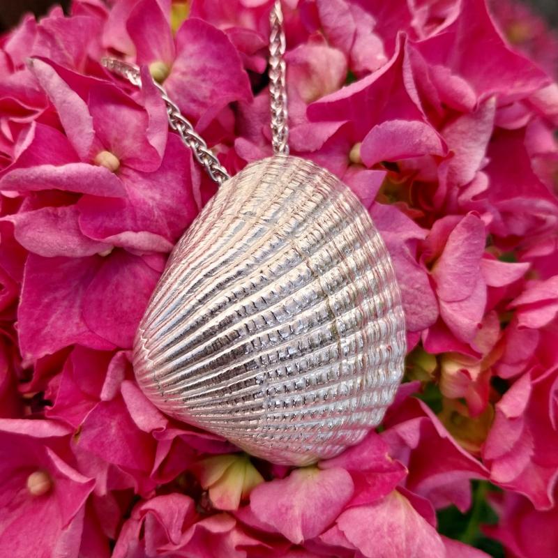Herzmuschel - 925/- Silber