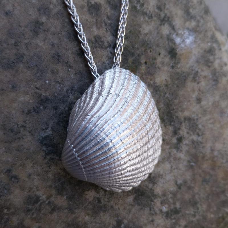 Herzmuschel - 925/- Silber