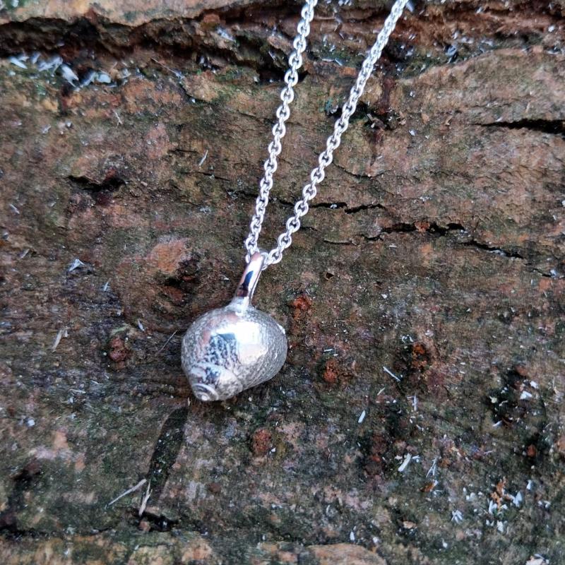 Strandschnecke - die „Kleine“ 925/- Silber