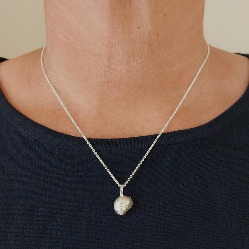 Strandschnecke - die „Kleine“ 925/- Silber