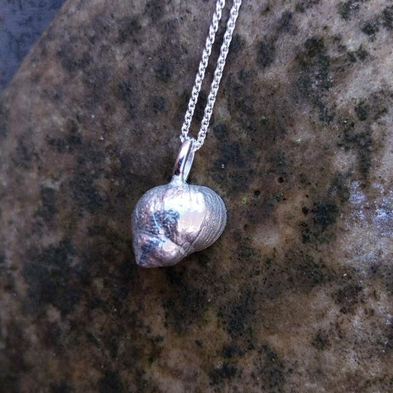 Strandschnecke - 925/- Silber