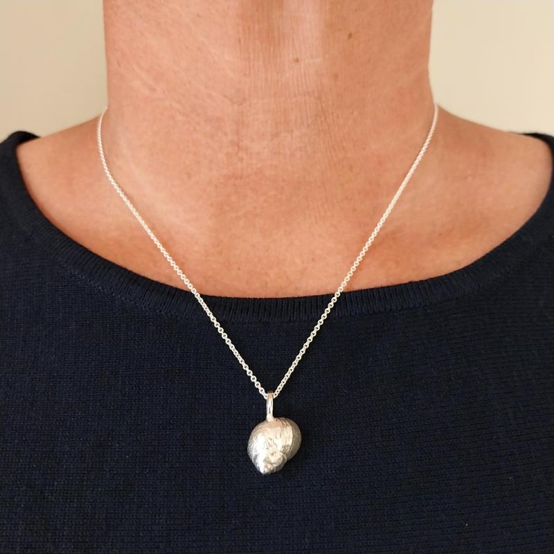 Strandschnecke - 925/- Silber