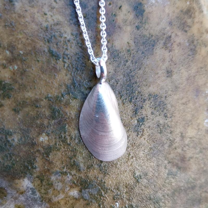 Miesmuschel - die „Kleine“ 925/- Silber