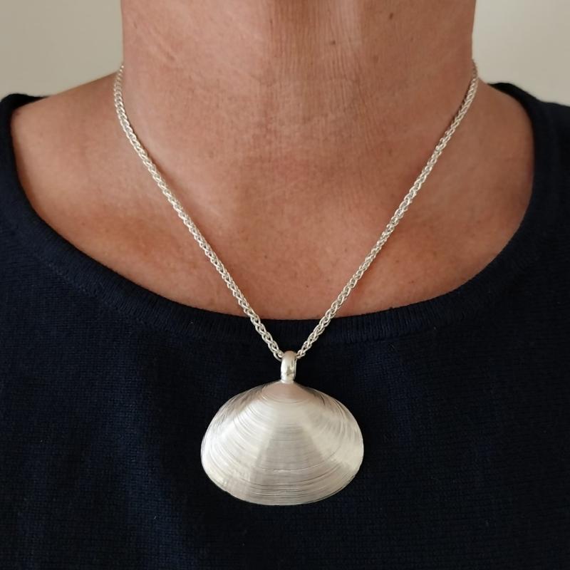Pfeffermuschel - die „Große“ 925/- Silber