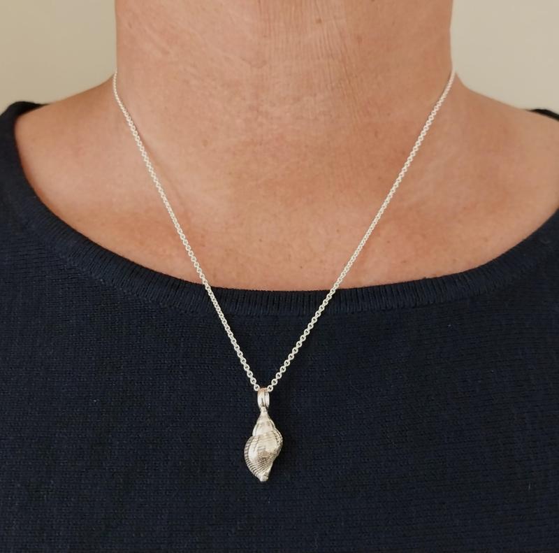 Wellhornschnecke - die "Kleine" 925/- Silber