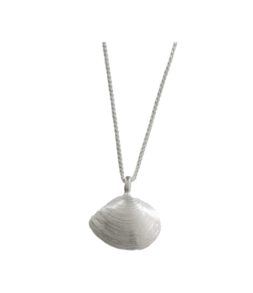 Plattmuschel - 925/- Silber
