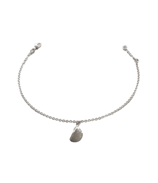 Miesmuschel Fußkettchen - 925/- Silber