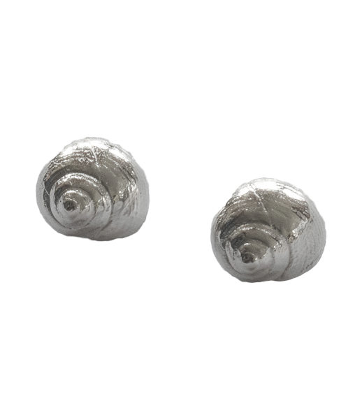 Strandschnecke Ohrstecker - die "Kleinen" - 925/- Silber