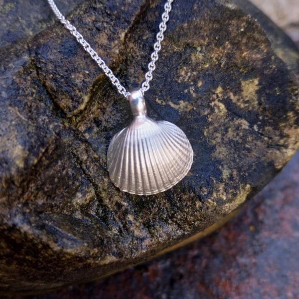 Herzmuschel - 925/- Silber