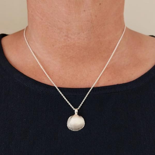 Herzmuschel - 925/- Silber