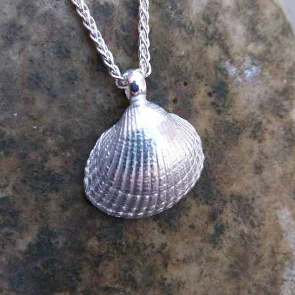 Herzmuschel - 925/- Silber