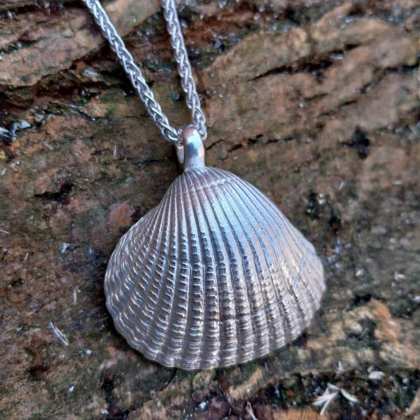 Herzmuschel - die „Große“ - 925/- Silber