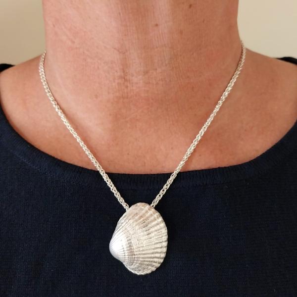 Herzmuschel - 925/- Silber