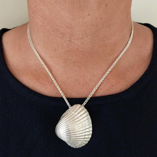 Herzmuschel - 925/- Silber