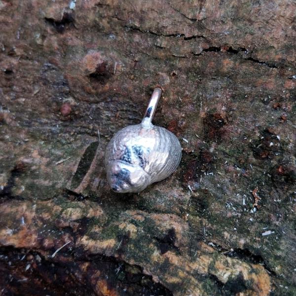 Strandschnecke - 925/- Silber