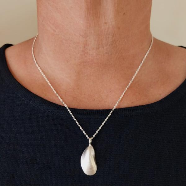 Miesmuschel - die „Kleine“ 925/- Silber