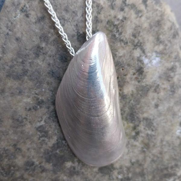 Miesmuschel - die „Große“ 925/- Silber