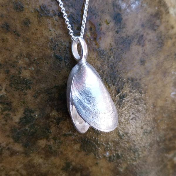 Miesmuschel - 925/- Silber