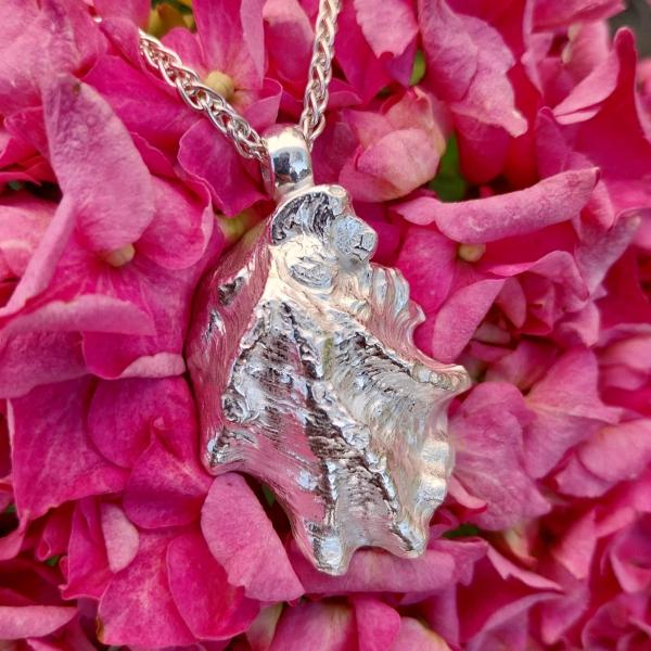Pazifische Auster - 925/- Silber