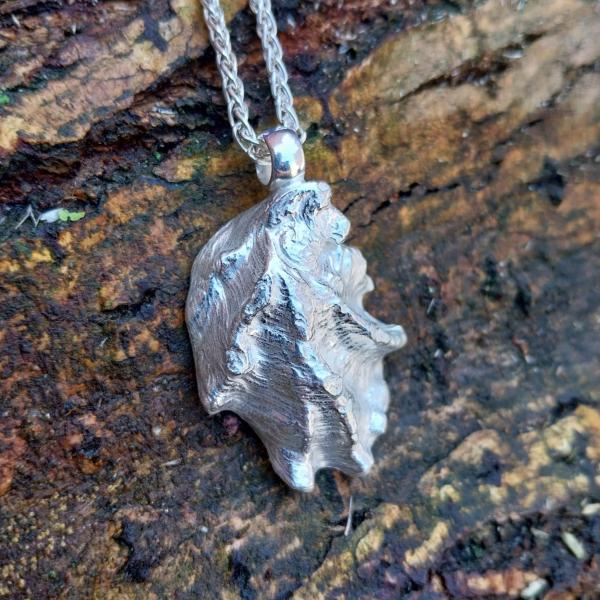 Pazifische Auster - 925/- Silber