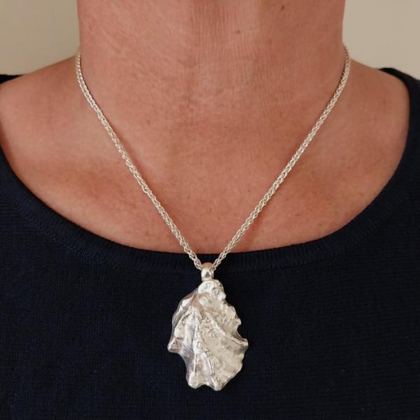 Pazifische Auster - 925/- Silber