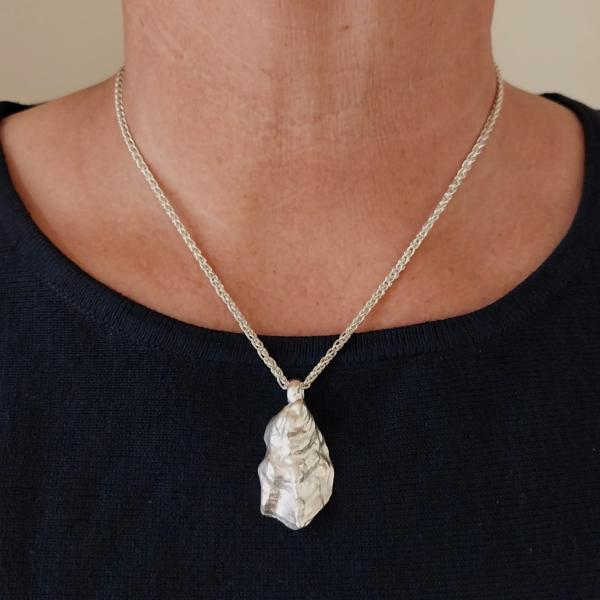 Pazifische Auster - 925/- Silber