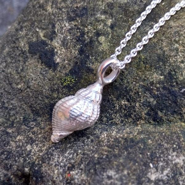 Wellhornschnecke - die "Kleine" 925/- Silber