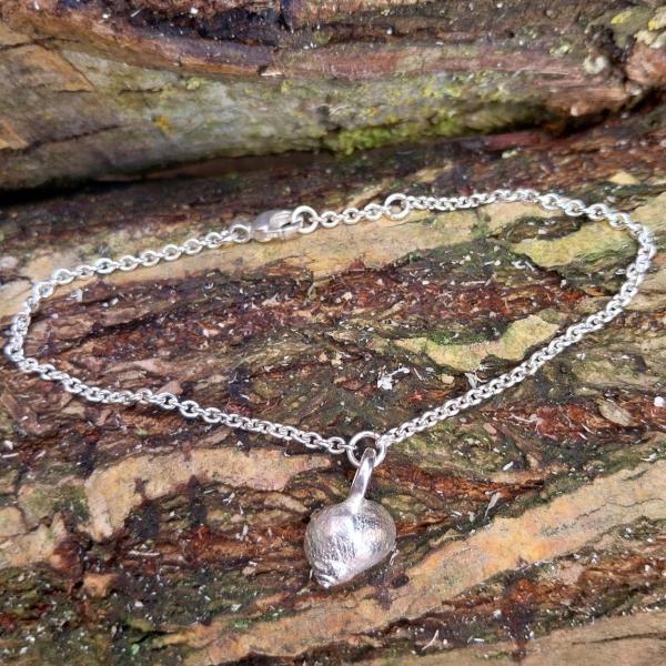 Strandschnecke Armband - 925/- Silber